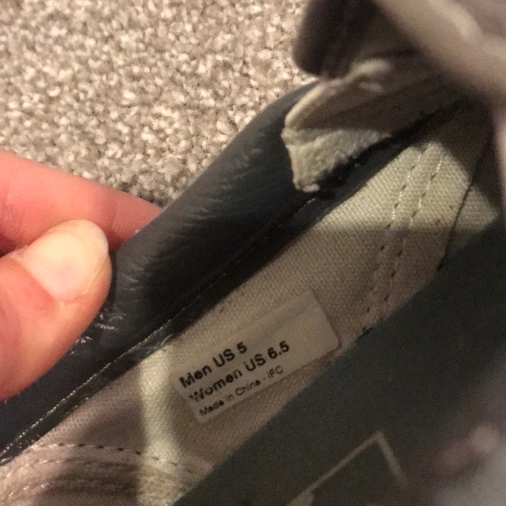 Blue Textured Vans - Picture 5 of 5